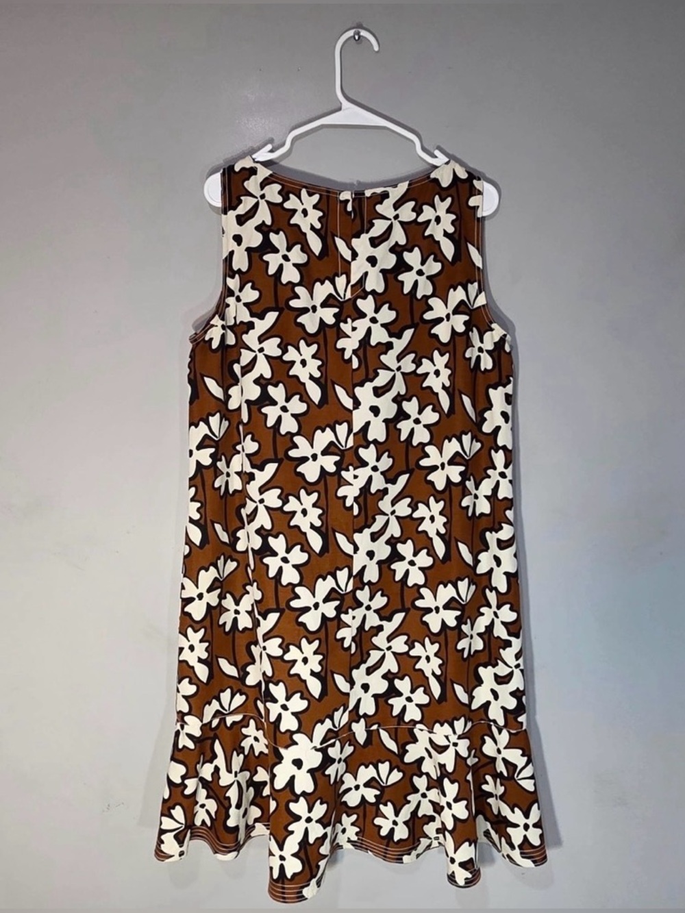 REVOLVE Lafayette 148 Silk Linen Floral Ruffle Dress Size L - Picture 6 of 11